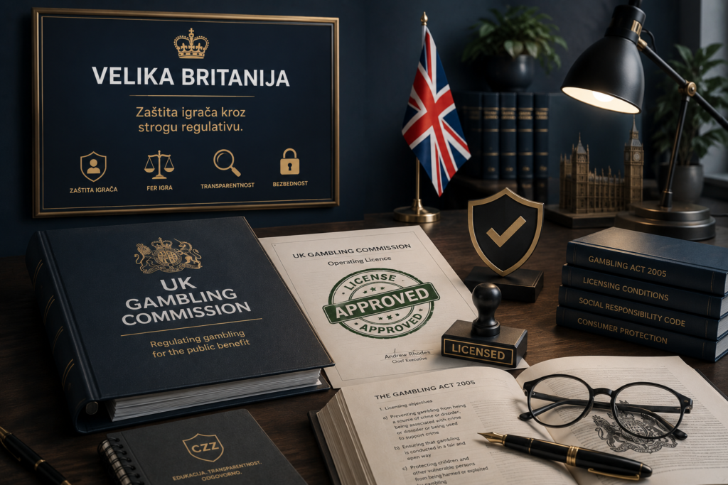 UKGC – Kako UK reguliše online igre na sreću