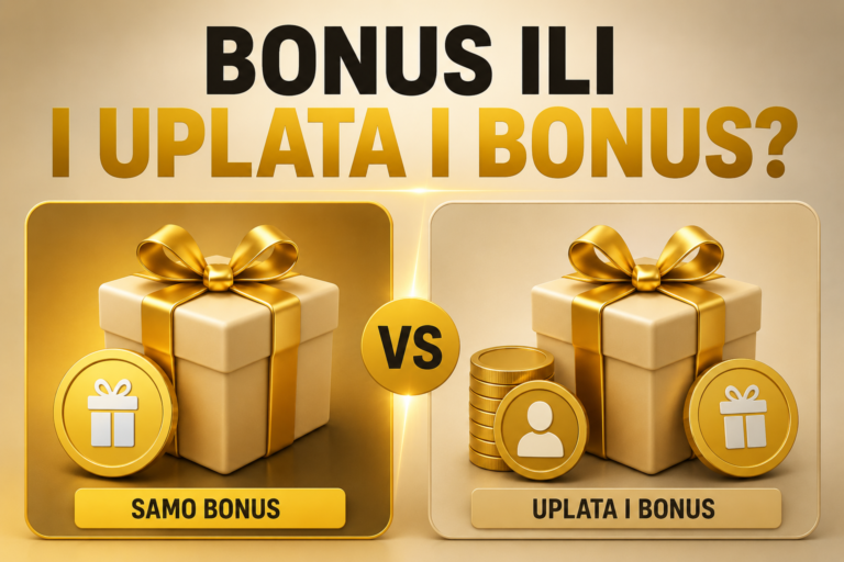 Uslov obrta: Samo bonus ili i uplata i bonus